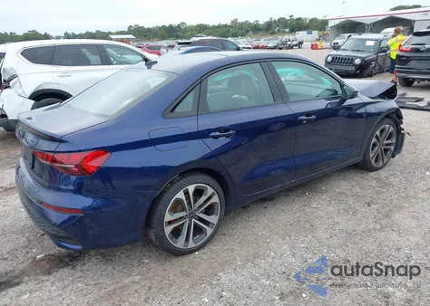 2025 Audi A3 Premium 40 Tfsi Quattro S Tronic from USA, damaged, VIN WAUGUDGY8SA060866